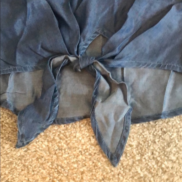 Harper XXS Denim Top NWT - Picture 4 of 4